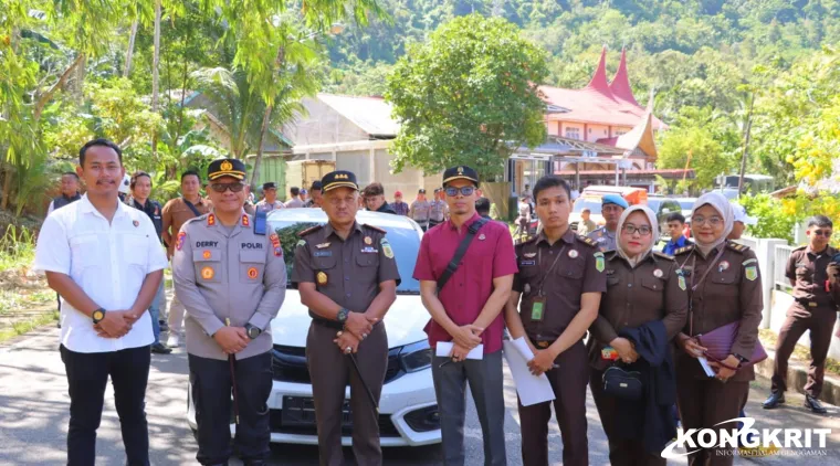 Kapolres Pesisir Selatan Hadiri Rekonstruksi Kasus Kematian Remaja di Kecamaatan IV Jurai