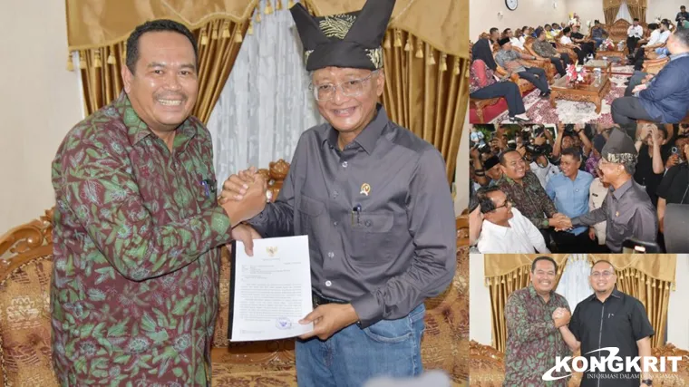 Wali Kota Pariaman Serahkan Proposal Pembangunan ke Menteri PU RI Saat Kunjungan ke Sumatera Barat