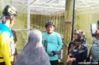 Gowes Santai, Bupati Padang Pariaman Serap Aspirasi Petani Langsung di Lapangan