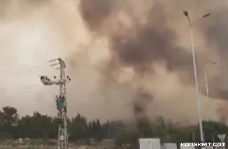 Israel Dilanda Kebakaran Hutan Hebat, Damkar Bantah Tuduhan Netanyahu terhadap Warga Palestina