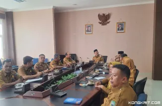 Pemkab Pasaman Gelar Rapat Zoom dengan Pemerintah Pusat untuk Kendalikan Inflasi