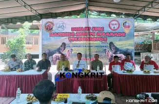 Wabup Tulungagung Ahmad Baharudin buka Diklat Juri Kambing Seni PE di Desa Karangtalun Kecamatan Kalidawir
