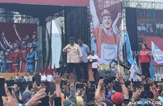 Presiden Prabowo Tegaskan Komitmen Berantas Korupsi di Hadapan Buruh pada Peringatan May Day 2025
