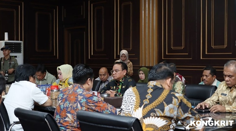 Audensi Pj Gubernur Sultra bersama Rombongan Komisi V DPR RI