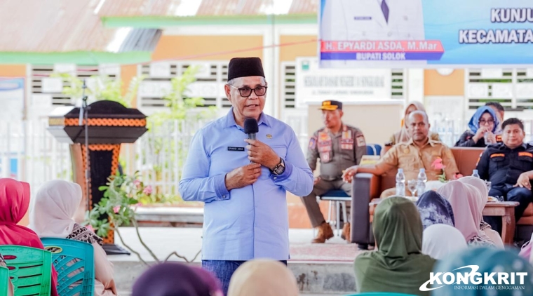 Bupati Solok Kunjungi Lima Nagari di Singkarak, Pendidikan dan Pembangunan Prioritas Utama