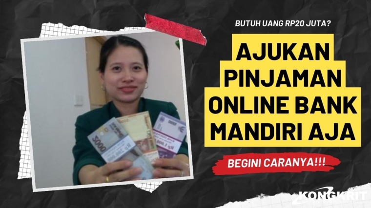Ilustrasi Pinjaman Online Bank Mandiri