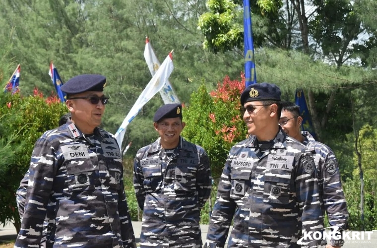 Danlantamal XIII Kunker ke Lanal Kotabaru, Begini Imbauannya