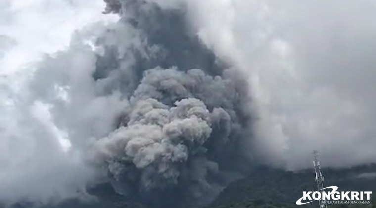 Gunung Marapi Erupsi, Minggu (3/12/2023) pukul 14.54 Wib
