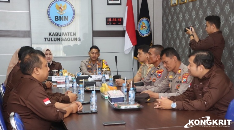 Ini Upaya Polres Bersama BNNK Tulungagung Wujudkan Indonesia Bersih Narkoba