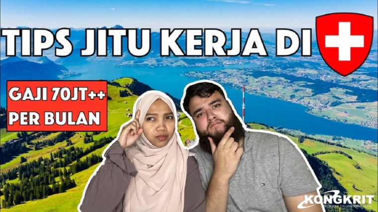 Ilustrasi kerja di Swiss
