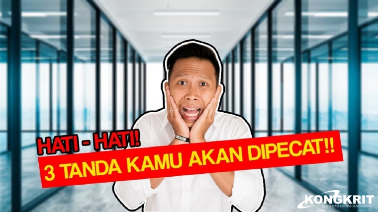 Ilustrasi tanda Anda bakal dipecat.