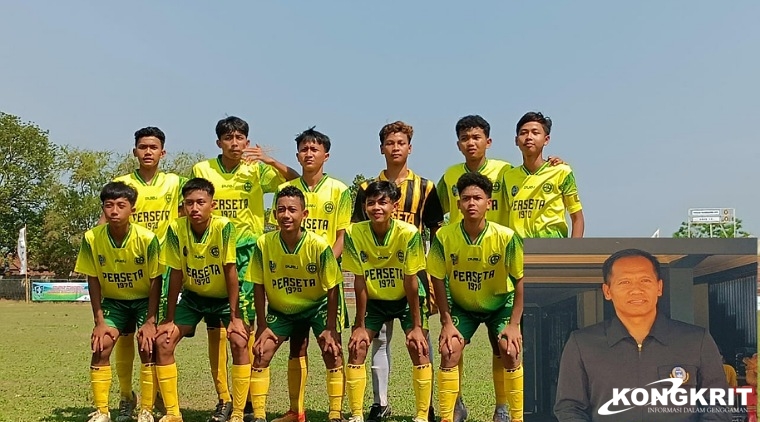 Pemain Perseta 1970  Insert : Ketua Askab PSSI Tulungagung Ahmad Baharudin