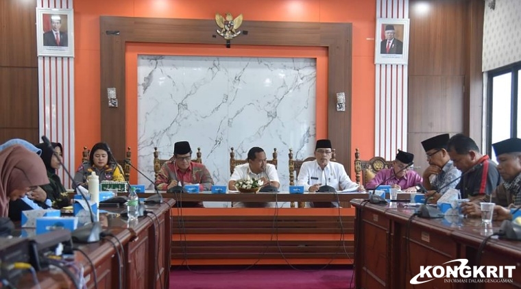 Rapat Persiapan MTQ Nasional ke-XL Tingkat Provinsi Sumatera Barat yang dilakukan Pemko Pariaman beserta Stakeholder terkait, Rabu (6/12/2023).