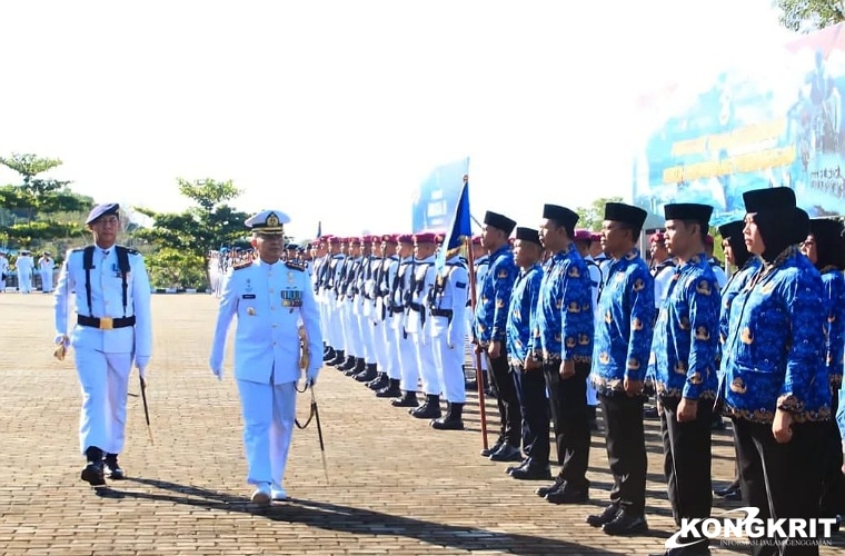 Lantamal XIII Peringati HUT Armada RI Tahun 2023