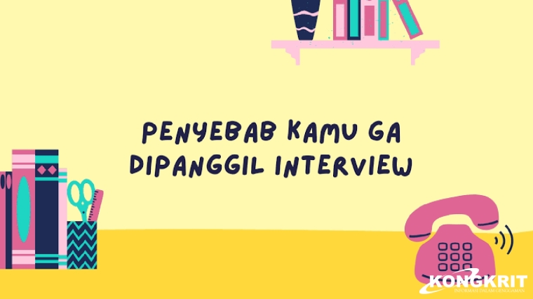 Ilustrasi interview kerja.