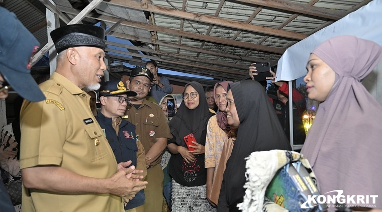 Masyarakat Sumbar Diingatkan Waspada, Gubernur Salurkan Bantuan untuk Korban Kebakaran