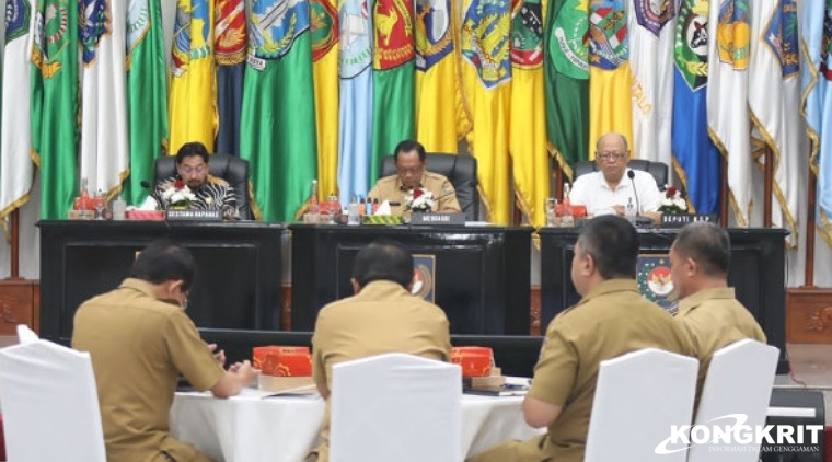 Mendagri memimpin Rakor Pengendalian Inflasi Daerah, Senin (4/12/2023)