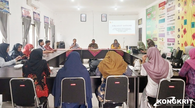 Menuju Penghargaan Adiwiyata, DLH dan Dinas Pendidikan Kota Solok Gelar Rapat CSAP 2024