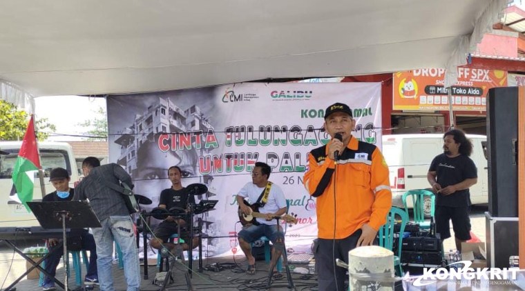 Puluhan komunitas relawan gelar Konser Amal Cinta Tulungagung Untuk Palestina