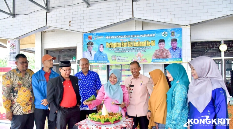 PERSAGI dan Dinkes Kabupaten Agam Peringati Hari Gizi Nasional ke-64, Bersama Cegah Stunting