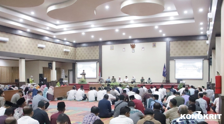 Pj Wali Kota dan unsur Forkopimda, BUMNBUMD, ASN Kota Payakumbuh Peringati Isra Mi'raj Nabi Muhammad SAW.
