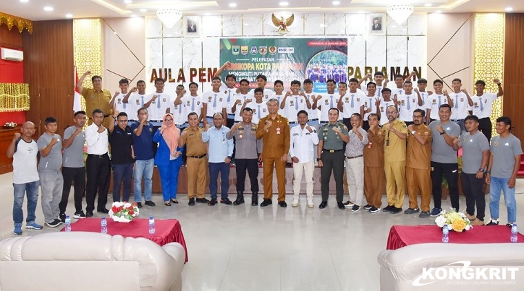 Roberia Lepas Pasukan Unggulan, Persikopa Pariaman Berlaga di Piala Soeratin U-17