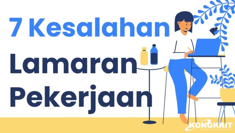 Ilustrasi kesalahan lamaran kerja. (Foto: Canva)