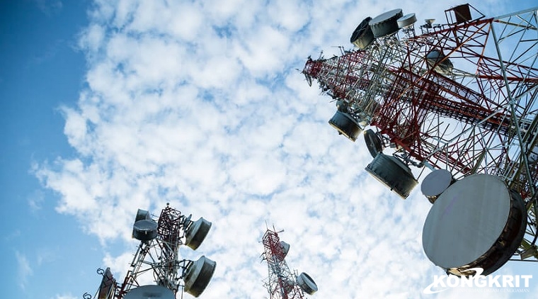 Infrastruktur Base Transceiver Station (BTS) (Dok: Kejagung)