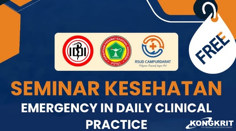 Tingkatkan Mutu dan Keselamatan Pasien, RSUD Campurdarat dr. Karneni Gelar Seminar Kesehatan Gratis