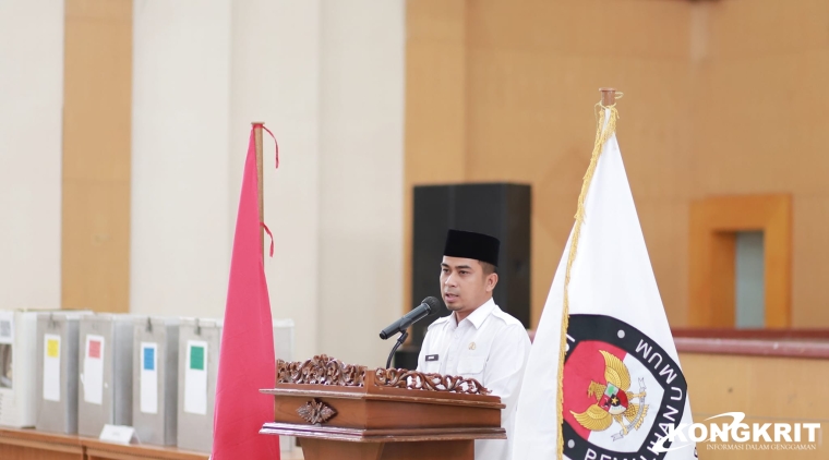 Wakil Walikota Solok Antusias Hadiri Simulasi Pemilu 2024 di Gedung Kubung Tigo Baleh