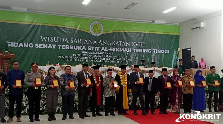 Yayasan STIT Al Hikmah Kota Tebingtinggi Wisuda ke -108 Sarjana Angkatan XVIII Tahun Ajaran 2022 - 2023