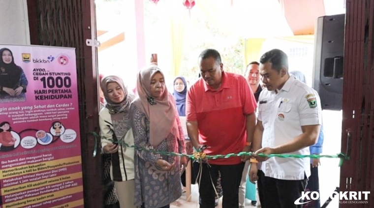 Yota Balad, Sekdako Pariaman Memimpin Peluncuran Posyandu ILP di Desa Cubadak Mentawai