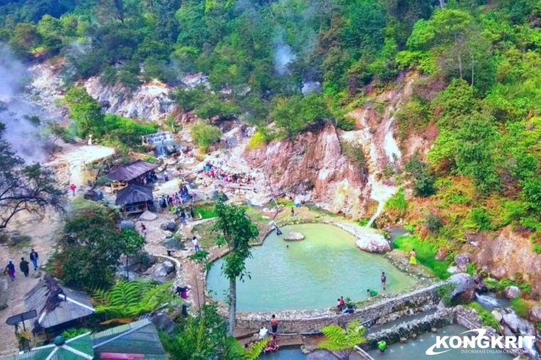 Yuk Jelajahi Keindahan Sejarah dan Alam Kawah Rengganis di Bandung Selatan. (Foto : Dok. Istimewa)