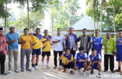 16 Tim Berlomba di Turnamen Sepak Takraw Anak Nagari Tungka se-Sumatera Barat