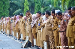 Apel Gabungan Pemkab Dharmasraya, Optimalkan Anggaran dan Maksimalkan Pelayanan