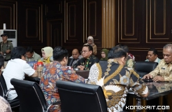 Audensi Pj Gubernur Sultra bersama Rombongan Komisi V DPR RI