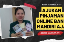 Ilustrasi Pinjaman Online Bank Mandiri