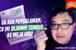 Model CV ini dijamin tembus ke meja HRD. (Foto: YouTube)