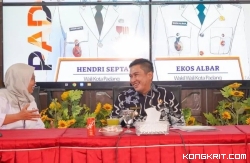 Diskusi Pelayanan Publik, Ekos Albar Komitmen Padang Harus Ranking 1 dalam Pelayanan Publik