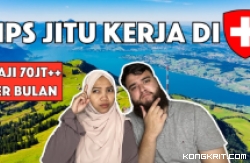 Ilustrasi kerja di Swiss