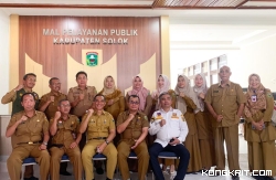 Pra Soft Launching Mal Pelayanan Publik Kabupaten Solok digelar pada Selasa, 23 Januari 2024 yang berlangsung di Mal Pelayanan Publik (MPP) Kabupaten Solok, Koto Baru.