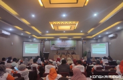 Komitmen Hermanto SE, MM dalam Upaya Rehabilitasi Hutan dan Lahan, Dalam Bimbingan Teknis di Hotel Rangkayo Basa, Padang (Foto : Dok. Kongkrit.com)