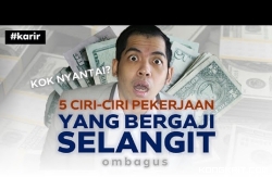 Ilustrasi pekerjaan gaji besar