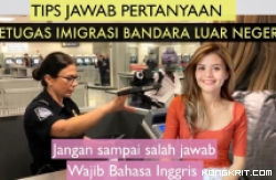 Ilustrasi petugas Imigrasi.