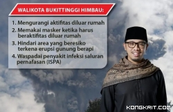 Imbauan Wali Kota Bukittinggi, H. Erman Safar, SH