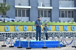 Komandan Lantamal XIII Laksamana Pertama TNI Deni Herman, S.T., M.A.P., M. Tr.Opsla., CHRMP., CFrA