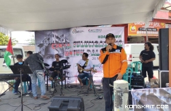 Puluhan komunitas relawan gelar Konser Amal Cinta Tulungagung Untuk Palestina