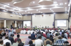 Pj Wali Kota dan unsur Forkopimda, BUMNBUMD, ASN Kota Payakumbuh Peringati Isra Mi'raj Nabi Muhammad SAW.