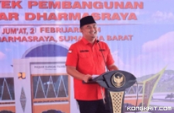 Proyek Megah, Dharmasraya Segera Miliki Pasar Rakyat Modern Seluas 5 Hektare.