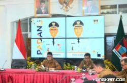 Rapat Persiapan Program Kegiatan Pemko Padang di Bulan Ramadhan 1445 H / 2024 M yang berlangsung di Gedung Putih Kediaman Resmi Wali Kota Padang pada Senin, 22 Januari 2024.